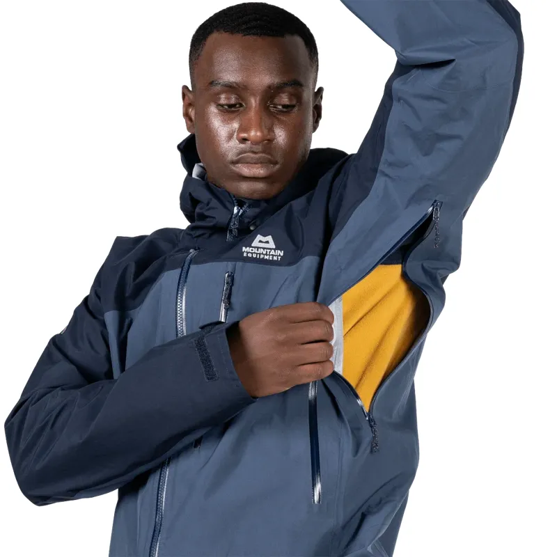 Mountain Equipment Makalu Men's Jacket in Mustard/Cosmos-5