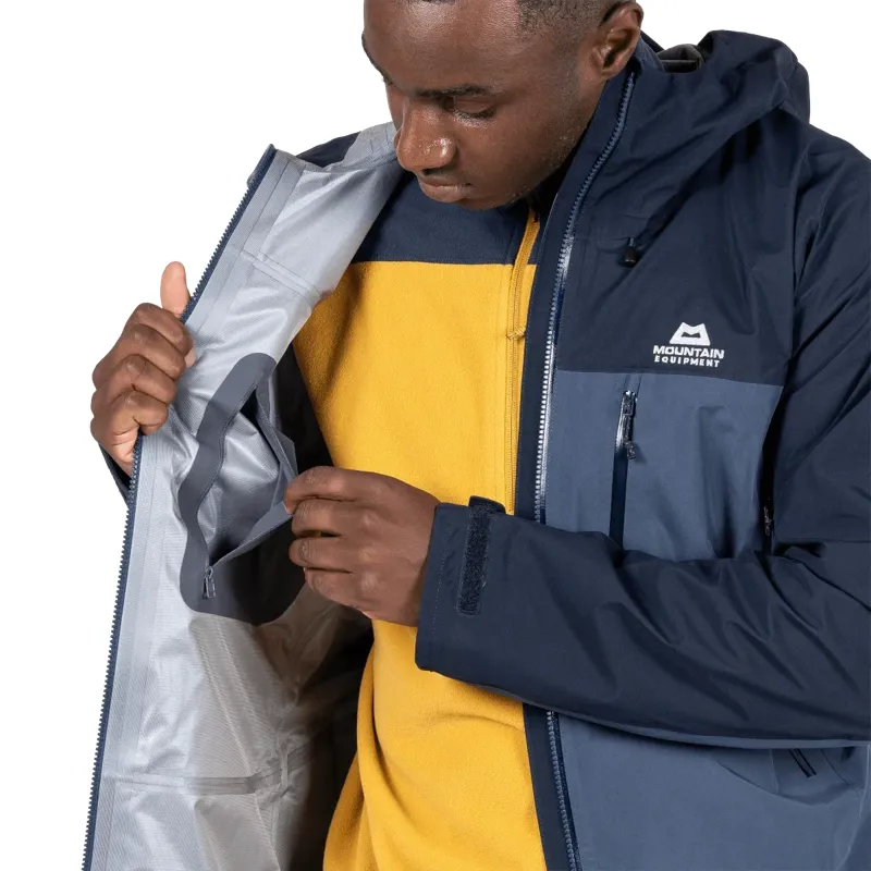 Mountain Equipment Makalu Men's Jacket in Mustard/Cosmos-2