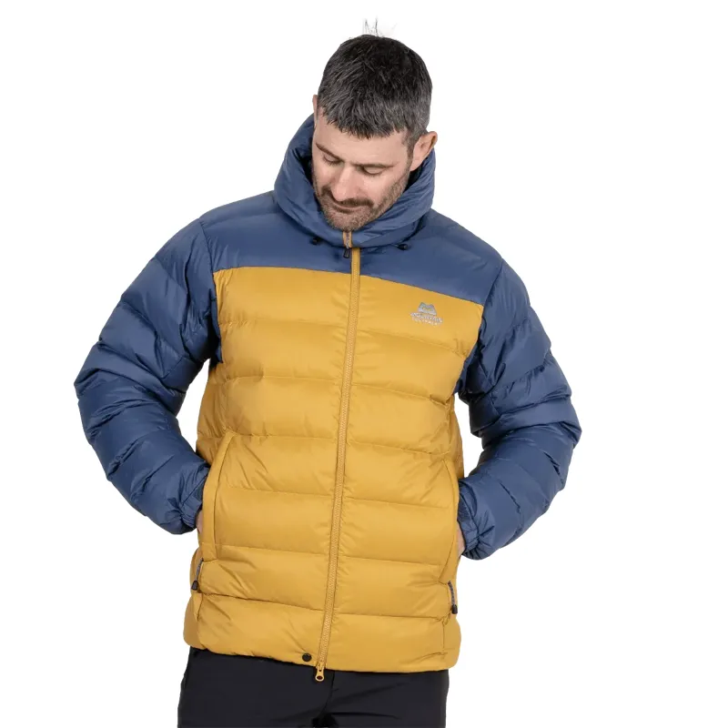 Mountain Equipment Senja Men's Jacket in Mustard/Dusk-1
