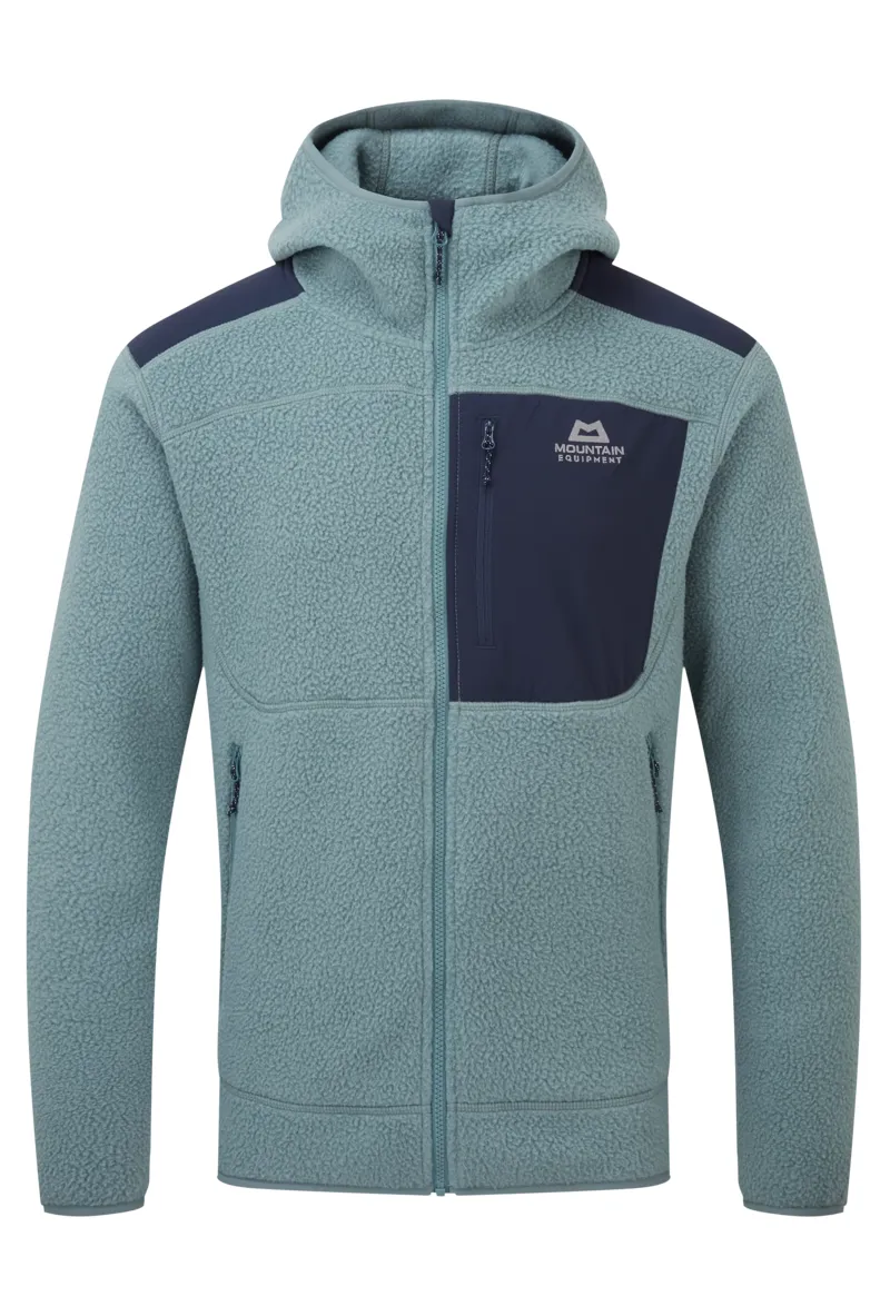 Mountain Equipment Highpile Hooded Men's Jacket in Goblin/Cosmos