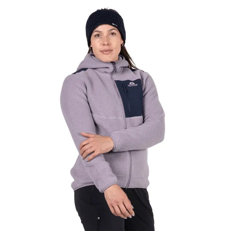 Mountain Equipment Highpile Hooded Women's Jacket in Allium/Cosmos-5