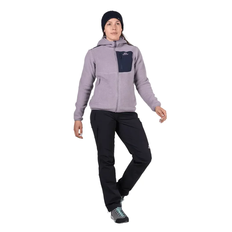 Mountain Equipment Highpile Hooded Women's Jacket in Allium/Cosmos-2