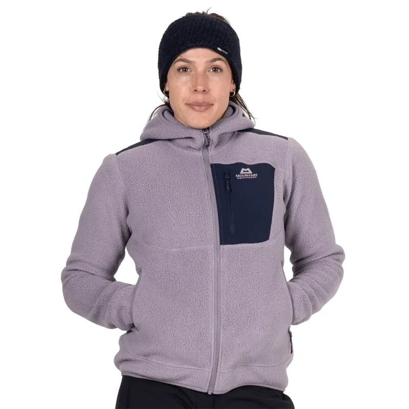 Mountain Equipment Highpile Hooded Women's Jacket in Allium/Cosmos-4