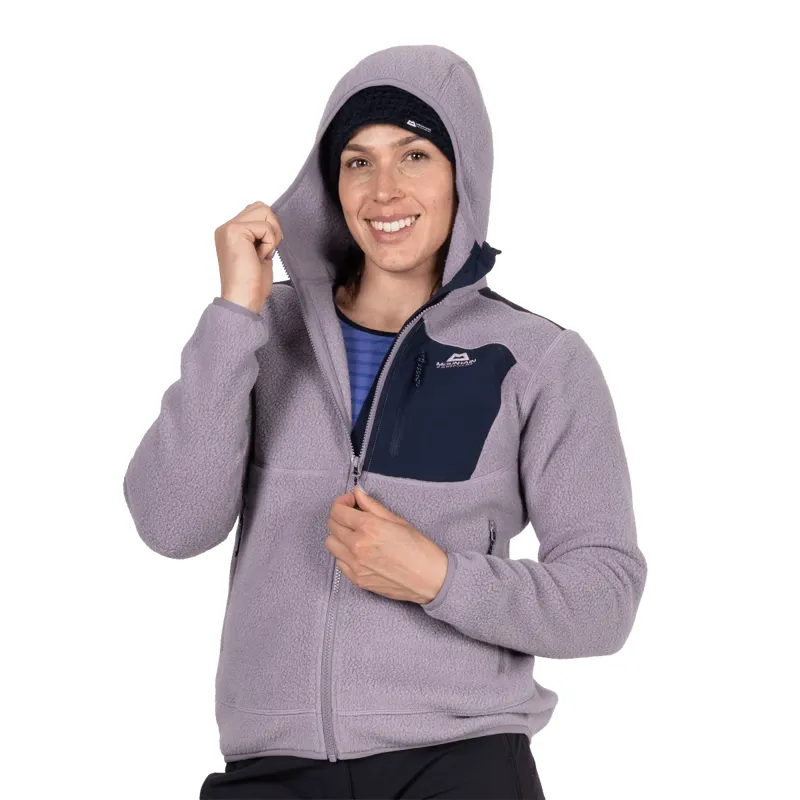 Mountain Equipment Highpile Hooded Women's Jacket in Allium/Cosmos-6