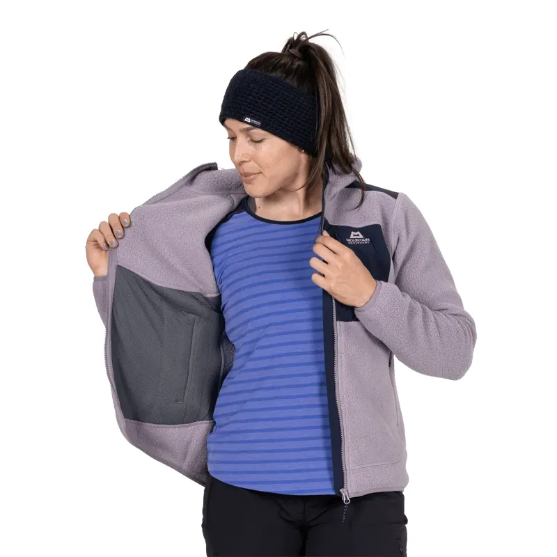 Mountain Equipment Highpile Hooded Women's Jacket in Allium/Cosmos-7