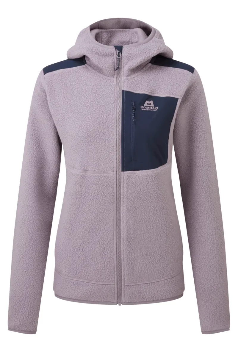 Mountain Equipment Highpile Hooded Women's Jacket in Allium/Cosmos