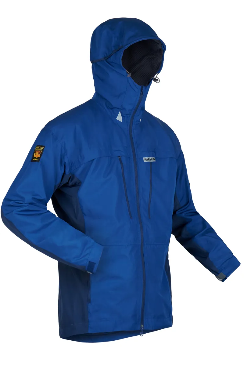 Paramo Men's Bentu Windproof Jacket in Cobalt and Midnight-1