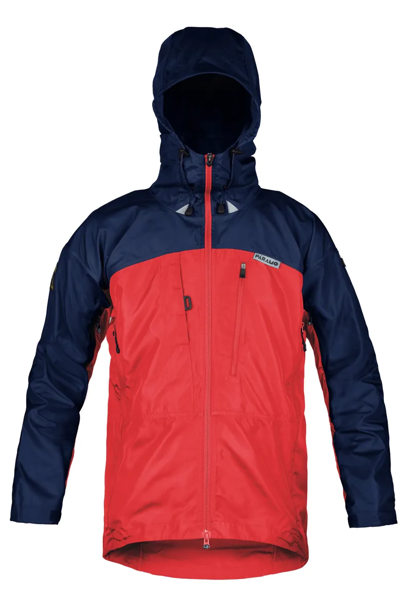 Paramo Men's Enduro Windproof in Fire and Midnight-2