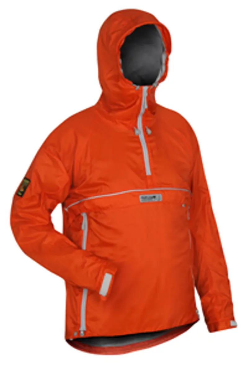 Paramo Men's Velez Adventure Light Smock in Puffins Bill Orange-1