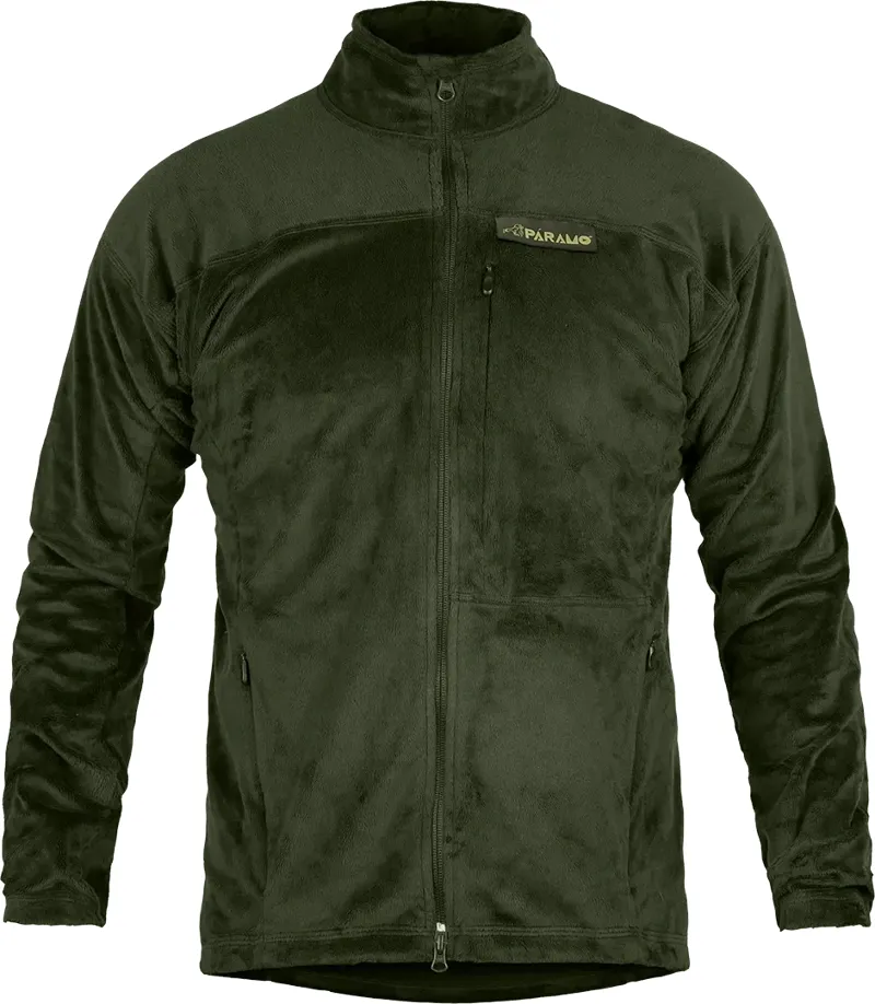 Paramo Bentu Plus Men's Fleece in Moss