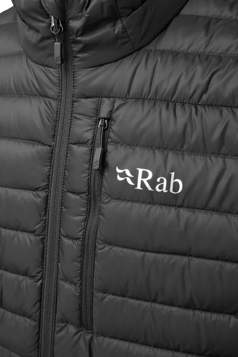 Rab microlight jacket black on sale