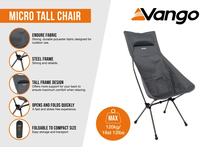 Vango Micro Tall Chair in India Ink-2