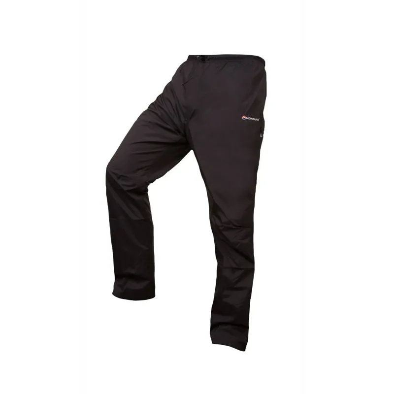 Montane Dynamo Mens Regular Leg Waterproof Pants in Black