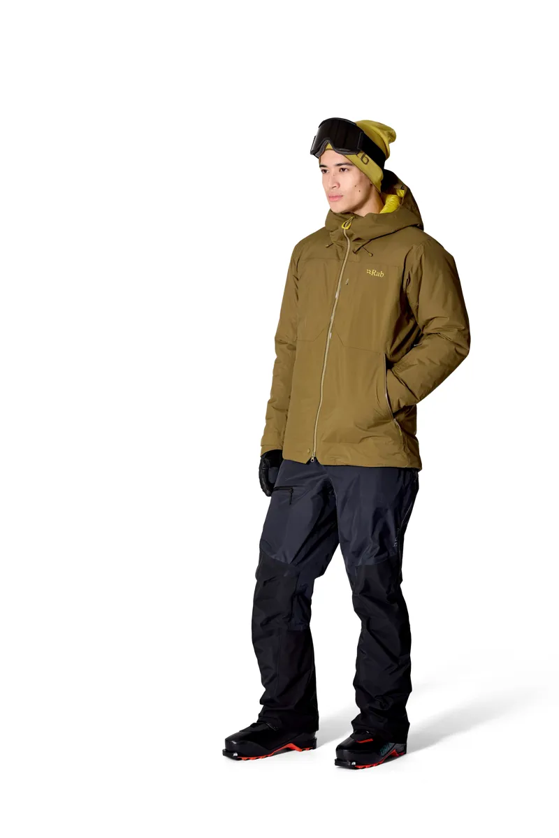 Rab Optical Waterproof Down Men's Jacket in Oak-3
