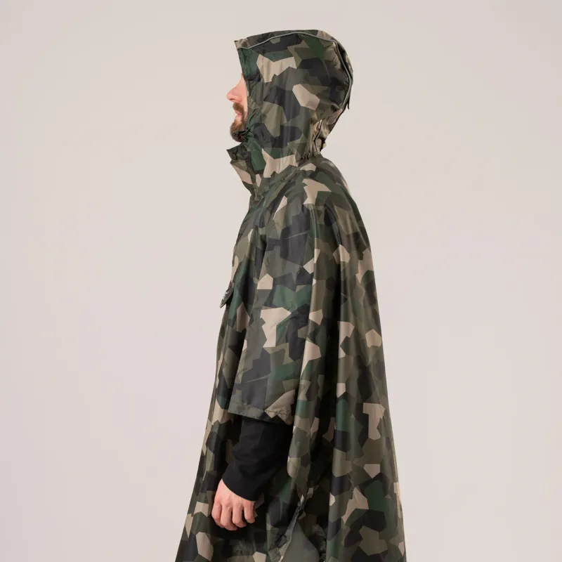 Mac In A Sac Poncho in Green Camo-3