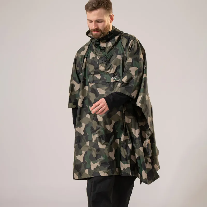 Mac In A Sac Poncho in Green Camo-4