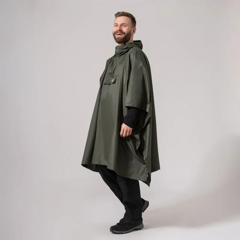 Mac In A Sac Poncho in Khaki-7