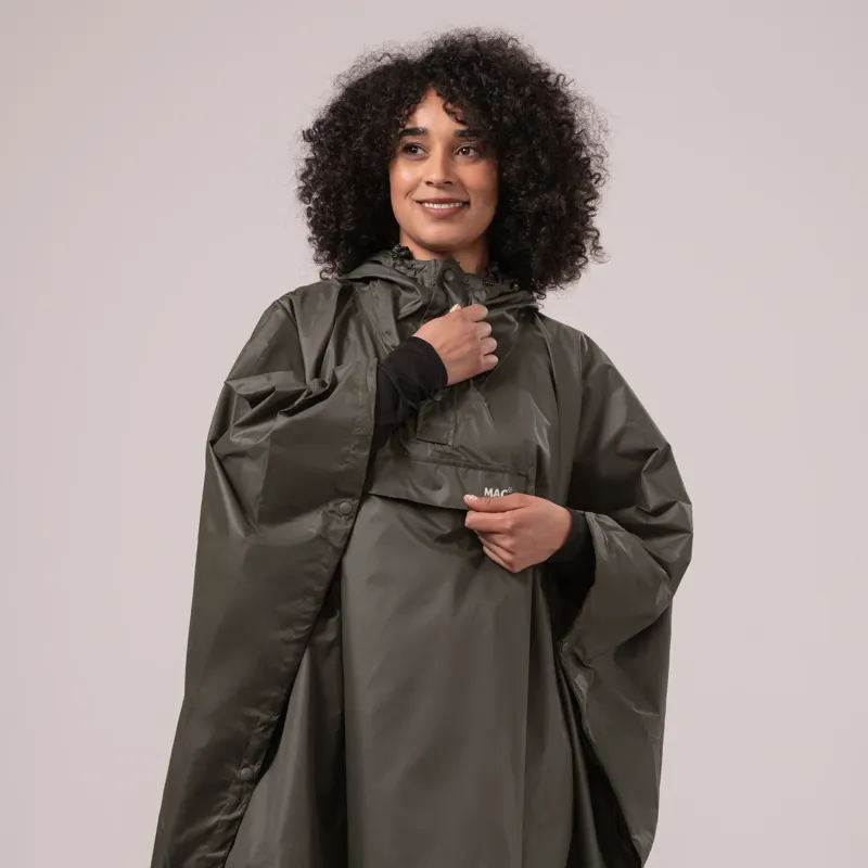 Mac In A Sac Poncho in Khaki-2