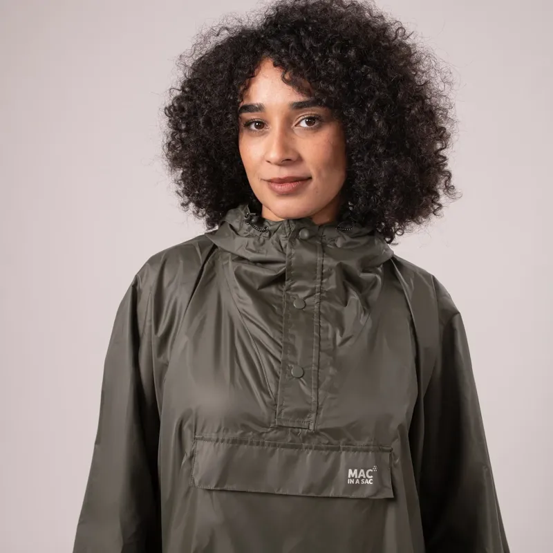 Mac In A Sac Poncho in Khaki-4