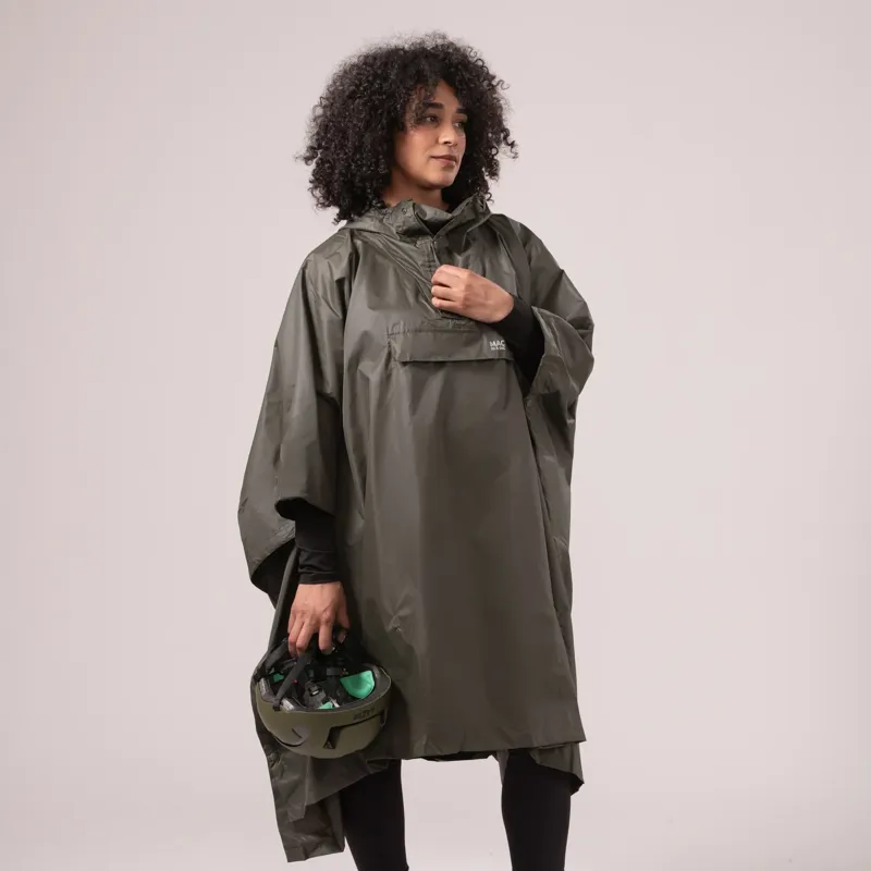 Mac In A Sac Poncho in Khaki-5