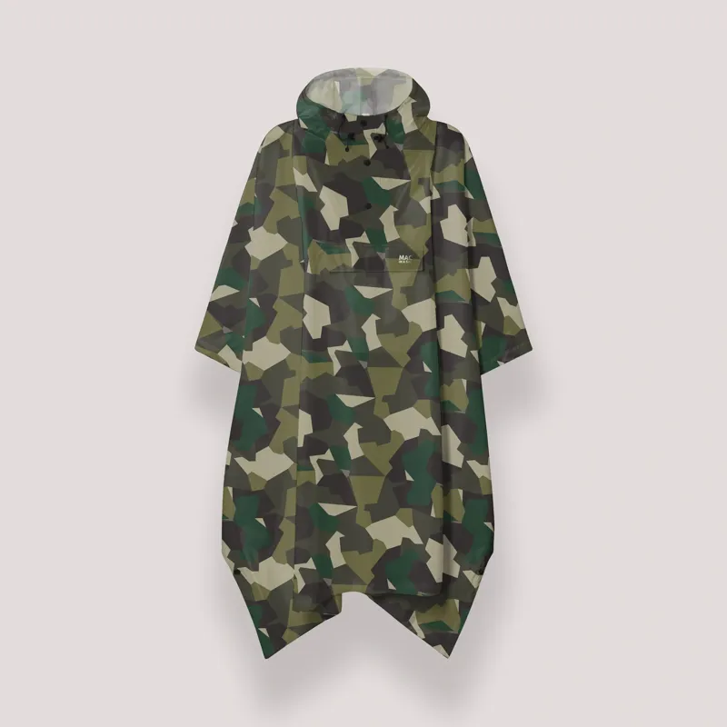 Mac In A Sac Poncho in Green Camo-5