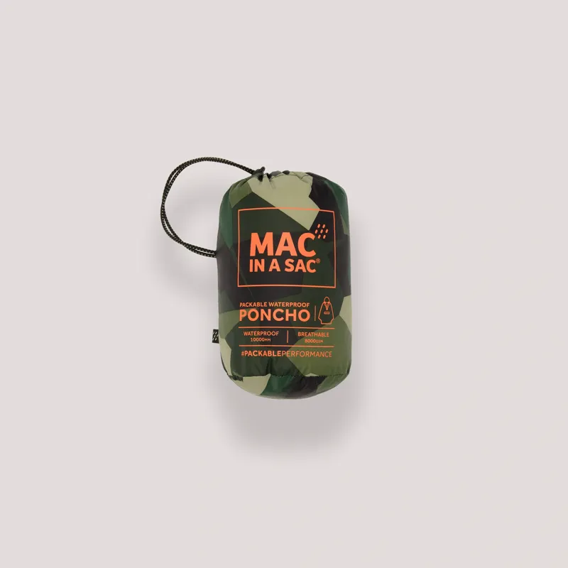 Mac In A Sac Poncho in Green Camo-7