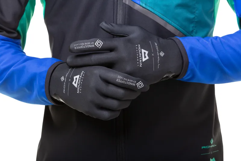 Ronhill Gore-Tex Windstopper Glove in Black-1