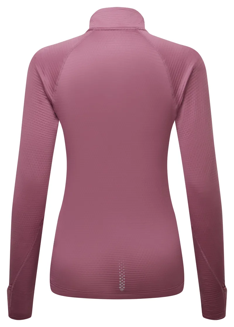 Ronhill Women's Tech Winter 1/2 zip in Tulip-1