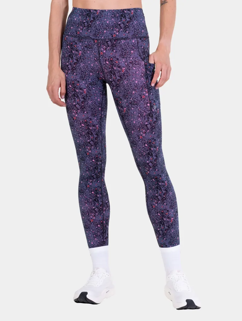 Ronhill Women's Tech Contour Tight in Ditsy Flora-10