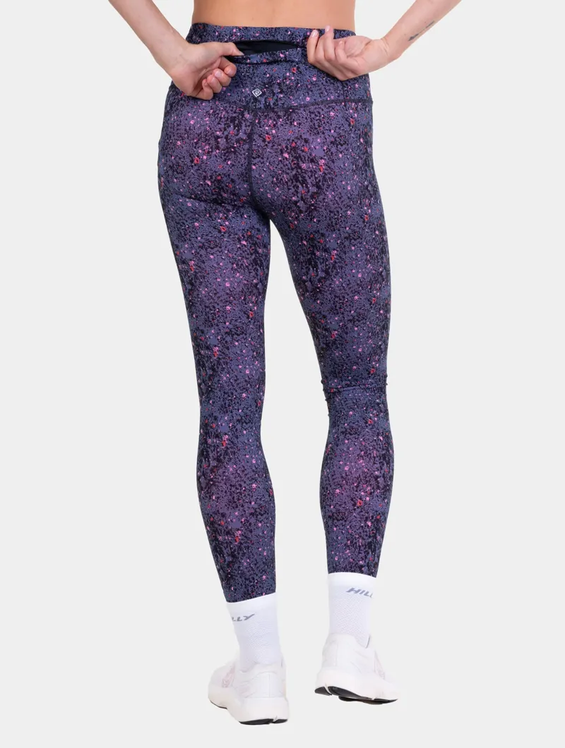Ronhill Women's Tech Contour Tight in Ditsy Flora-11