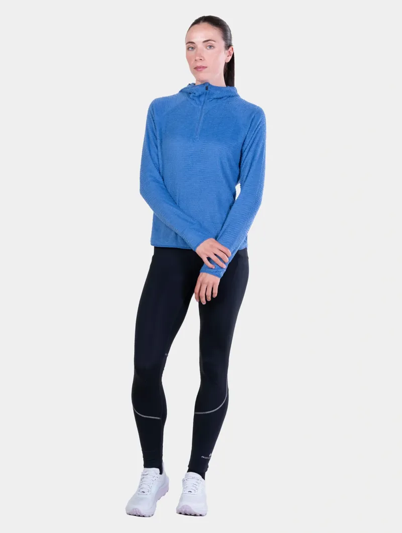 Ronhill Women's Tech Winter Primaloft Hoodie in Luminere/Sumac-2