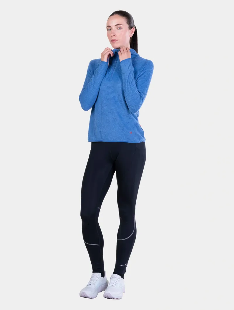 Ronhill Women's Tech Winter Primaloft Hoodie in Luminere/Sumac-3