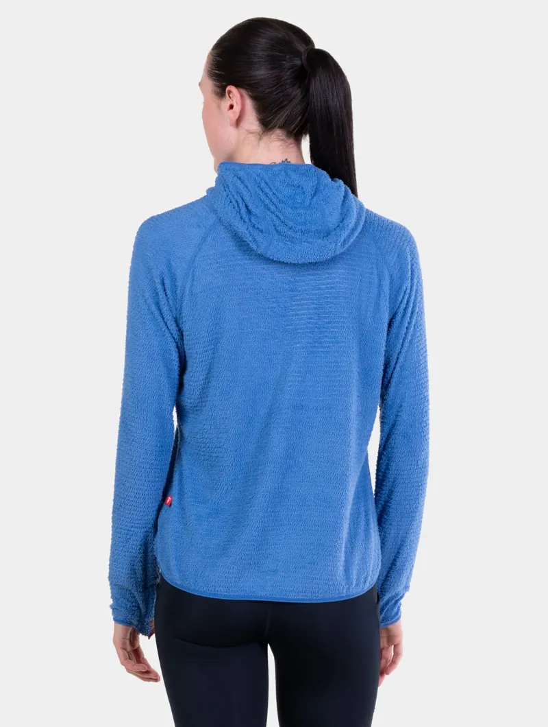 Ronhill Women's Tech Winter Primaloft Hoodie in Luminere/Sumac-6