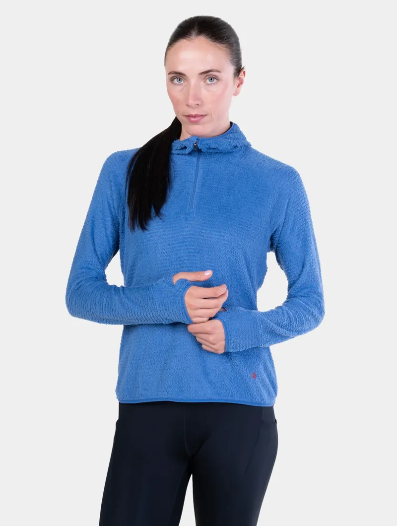 Ronhill Women's Tech Winter Primaloft Hoodie in Luminere/Sumac-4