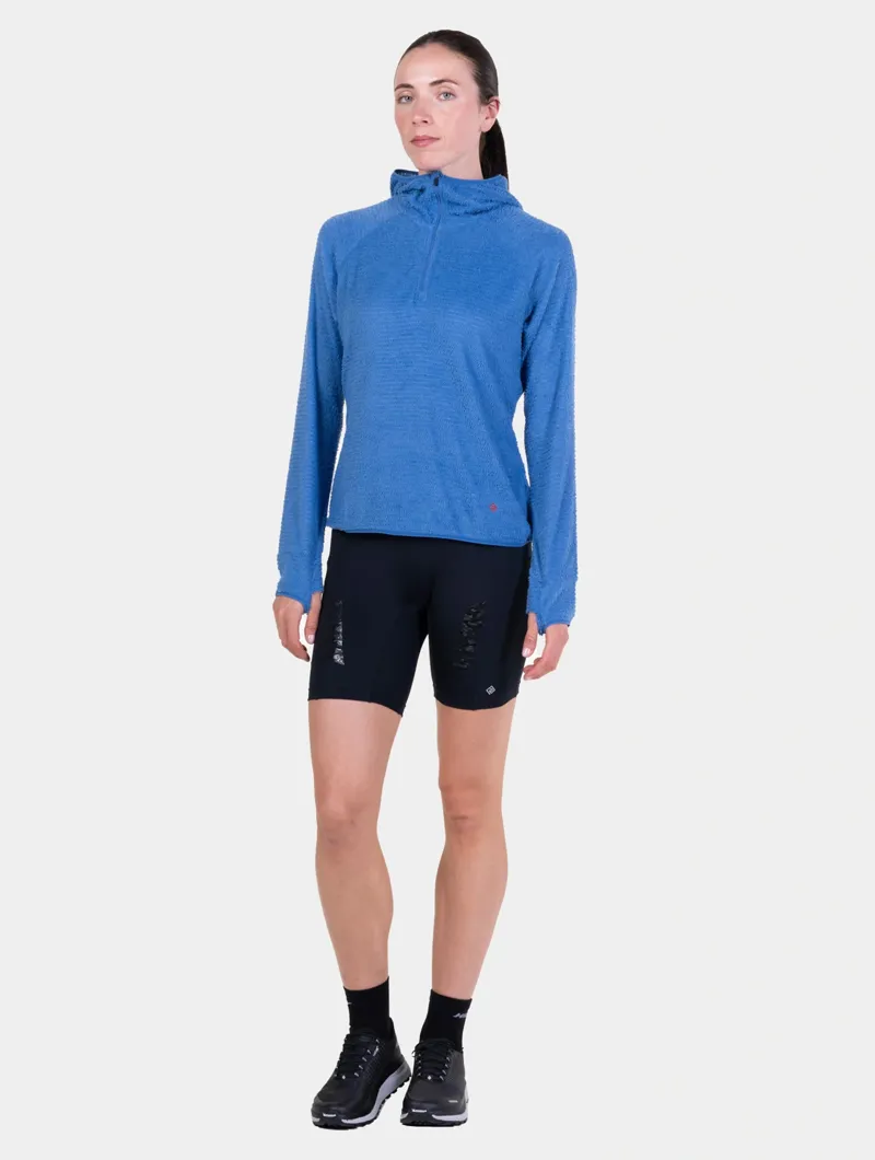 Ronhill Women's Tech Winter Primaloft Hoodie in Luminere/Sumac-10