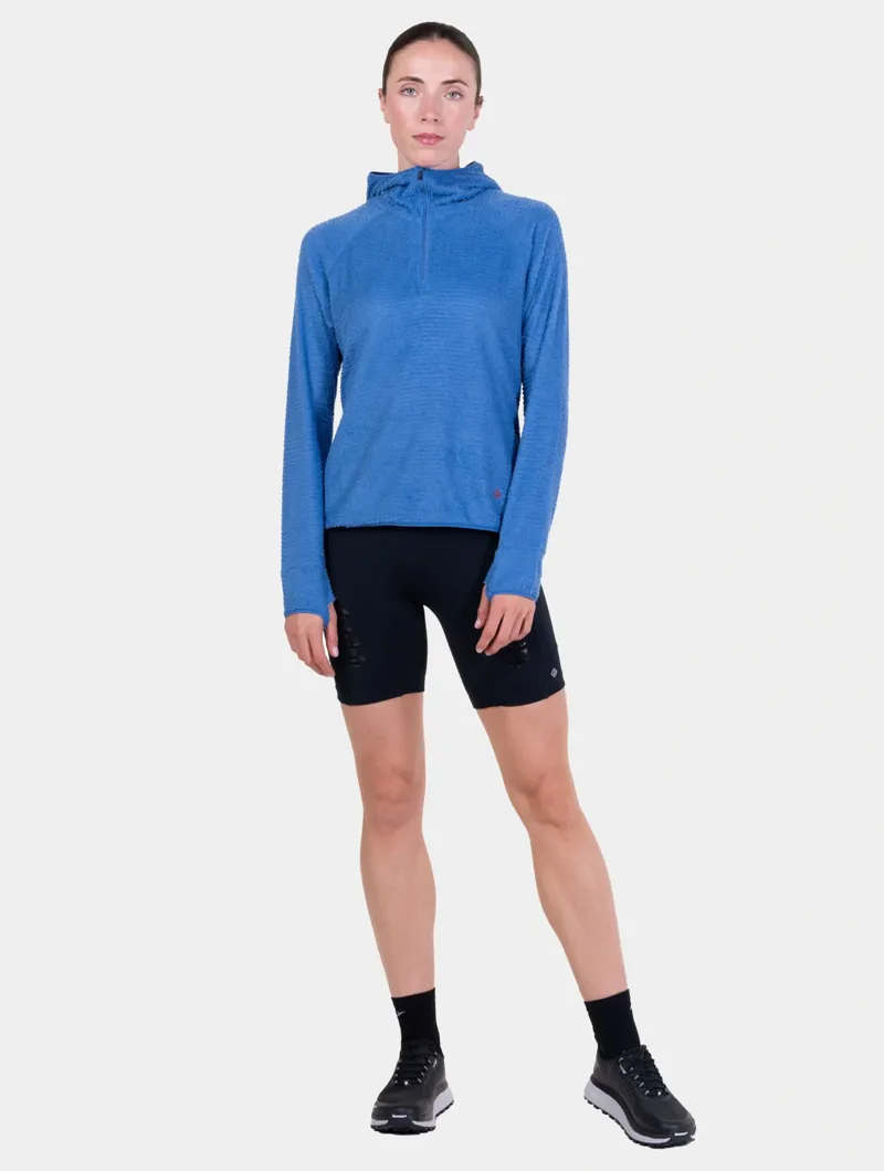 Ronhill Women's Tech Winter Primaloft Hoodie in Luminere/Sumac-11
