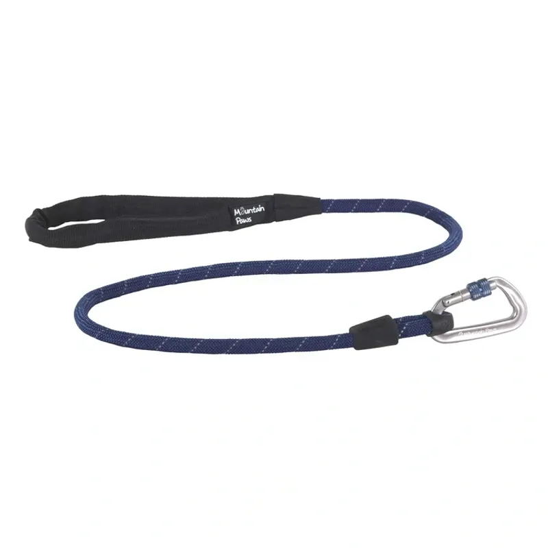 Mountain Paws Rope Dog Lead in Navy