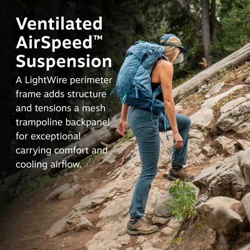 Osprey Sirrus 24 Hiking Backpack in Grey-4