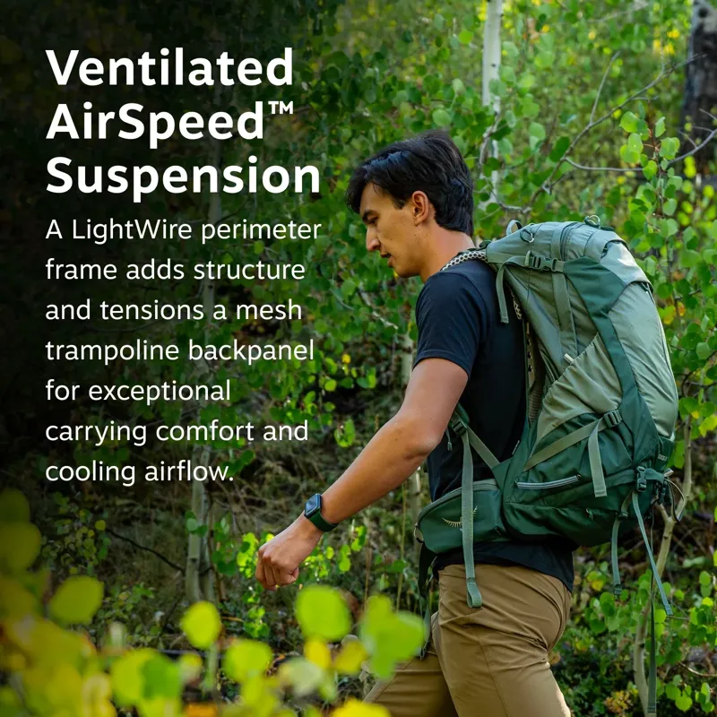 Osprey Stratos 24 Hiking Backpack in Pine Leaf-3