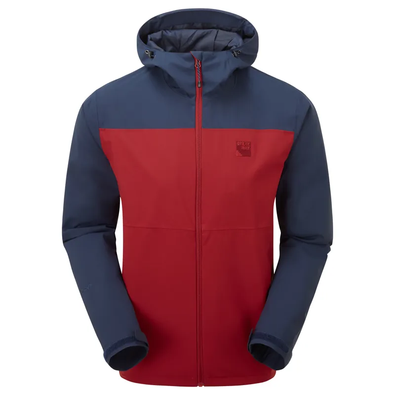 Sprayway Men's Dagda Waterproof Jacket in Mars Red and Blazer
