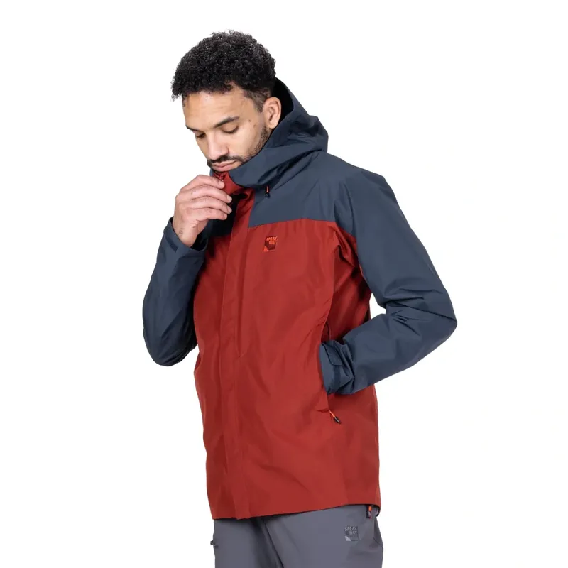 Sprayway Reaction Men's Jacket in Sumac/Blazer-4