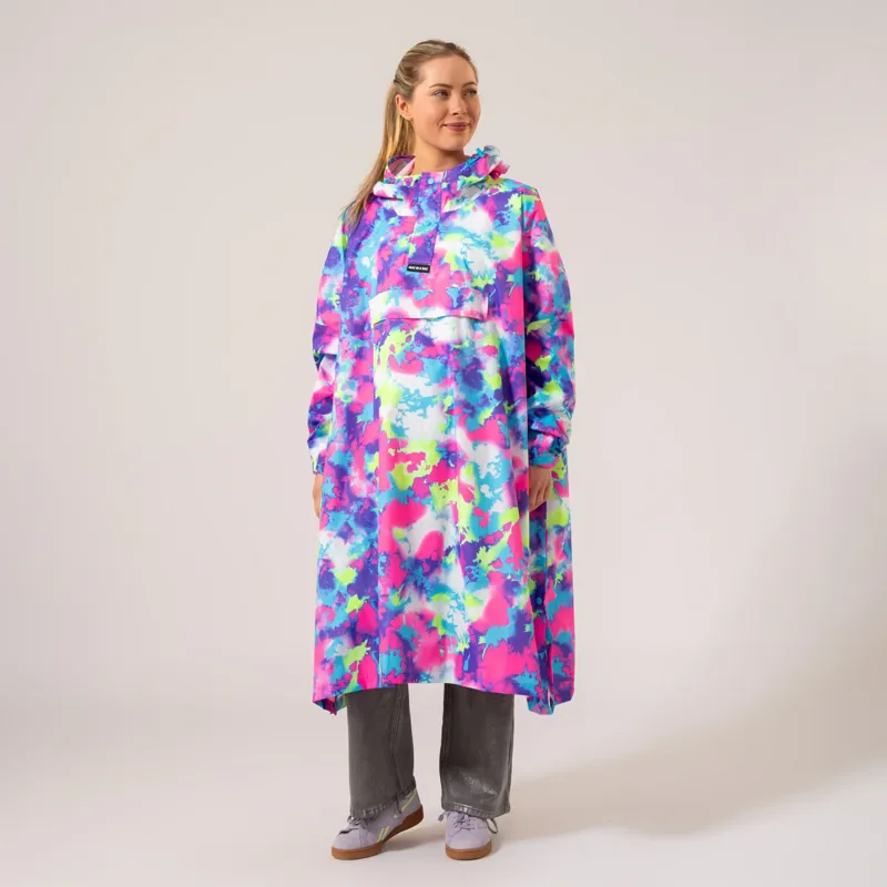 Mac In A Sac Festival Poncho in Soft Focus-3