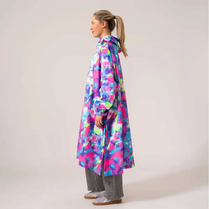 Mac In A Sac Festival Poncho in Soft Focus-5