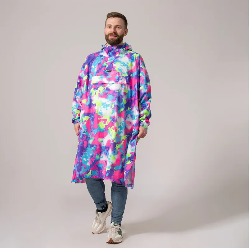 Mac In A Sac Festival Poncho in Soft Focus-4