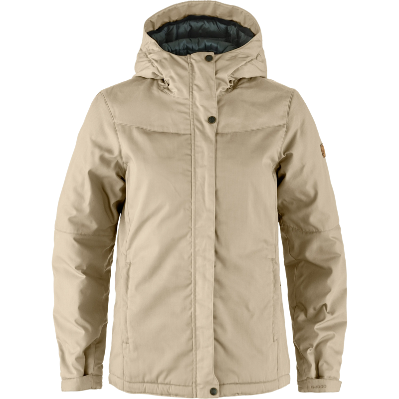 Fjallraven Stina Padded Jacket in Fossil