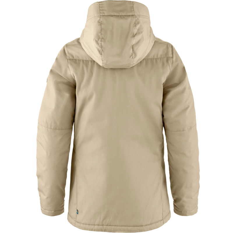Fjallraven Stina Padded Jacket in Fossil-1