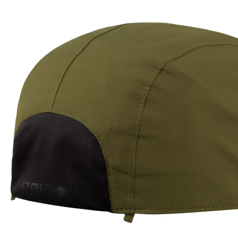Trekmates Burbage Dry Waterproof Folding Cap in Olive-2