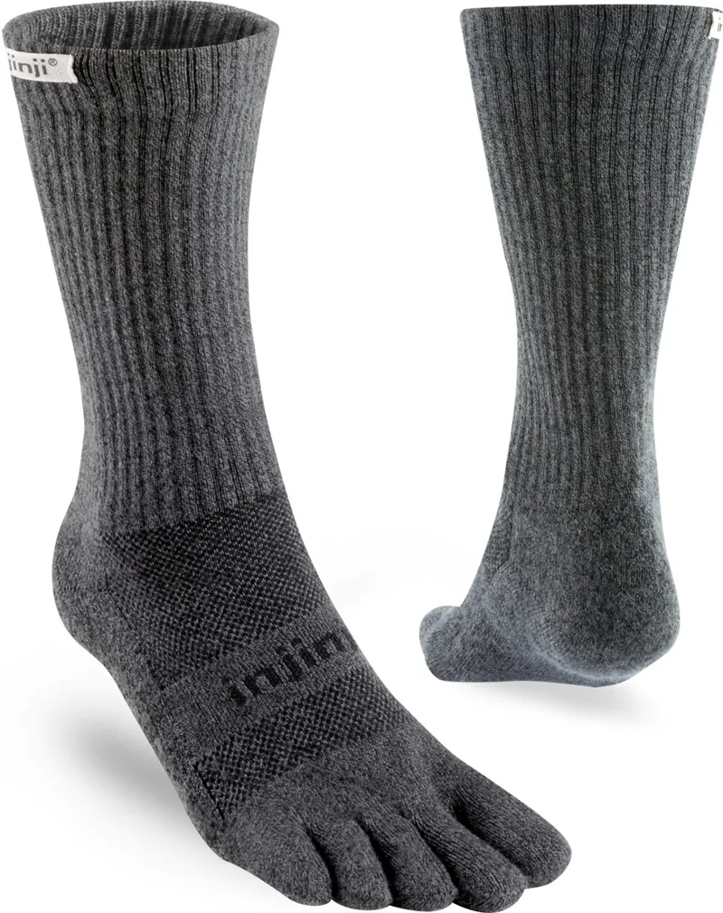 Injinji Trail Midweight Crew Toe Socks