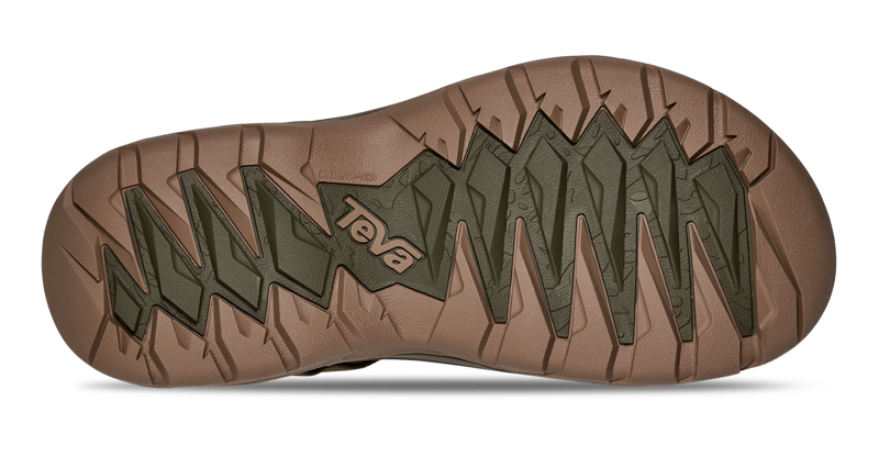 Teva Terra Fi 5 Universal Hiking Sandal in Dark Oiive Honey Brown-5