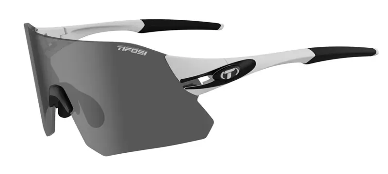Tifosi Rail Interchangeable Lens Sunglasses in White/Black